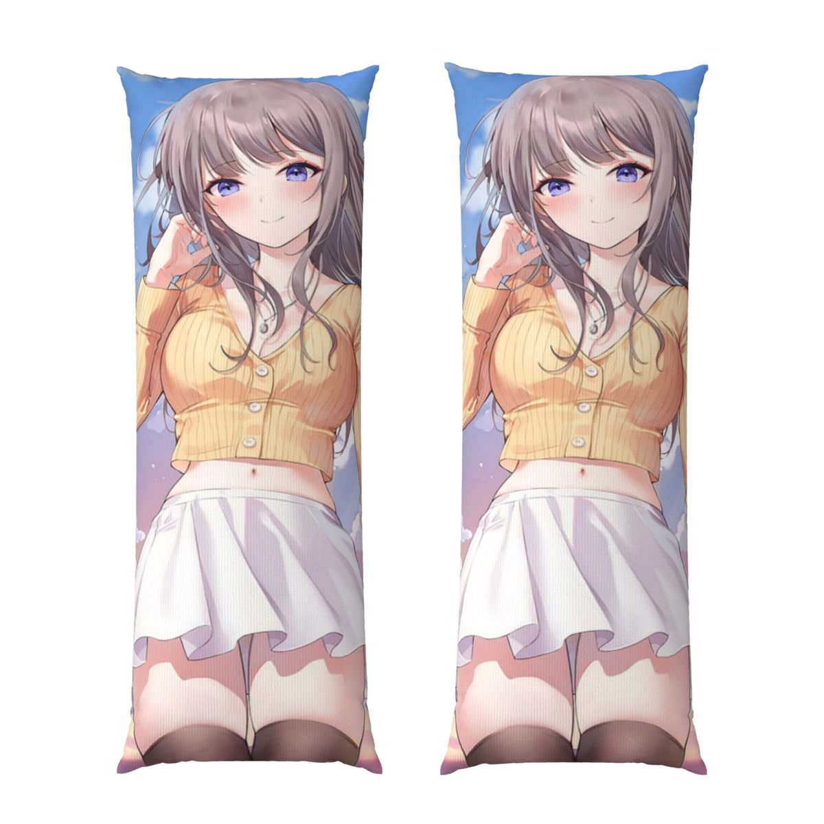Equal Body Pillowcase, Removable Velvet Equal Body Pillowcase, (excluding Pillow Core)_maomaolike.com
