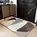 Living Room Rug,Large Rug,Oversized, Gold Leaves Design,Bedroom Rug,Soft And Thick, Machine Washable, Thickened Rug, Bedside Rug,Decorative Indoor Rug_maomaolike.com