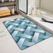 Bathroom Mat Toilet Mat Shower Mat Entrance Rug Absorbent Non-Slip Mat Soft Quick-Dry Machine Washable_maomaolike.com