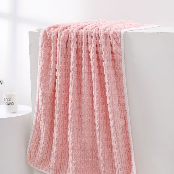 Fleece Bath Towel Soft Absorbent Bath Towel Home Men And Women Enlarged Bath Towel_maomaolike.com