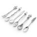 Vintage Mini Coffee Spoons Suit For Coffee Fruit Dessert_maomaolike.com
