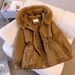 Women's Clothing winter new Korean style fashion Warm jacket cotton jacket thickened plus velvet large size warm coat_maomaolike.com