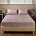 Satin Printed Silk Bed Sheet And Pillowcase Three Piece Set Gold Leopard Silver Leopard Pink Leopard Bed Cover And Pillowcase_maomaolike.com