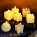 LED Creative Small Cube Electronic Atmosphere Candle Birthday Gift Decorative Light Ornament Ins Style Photo Prop_maomaolike.com