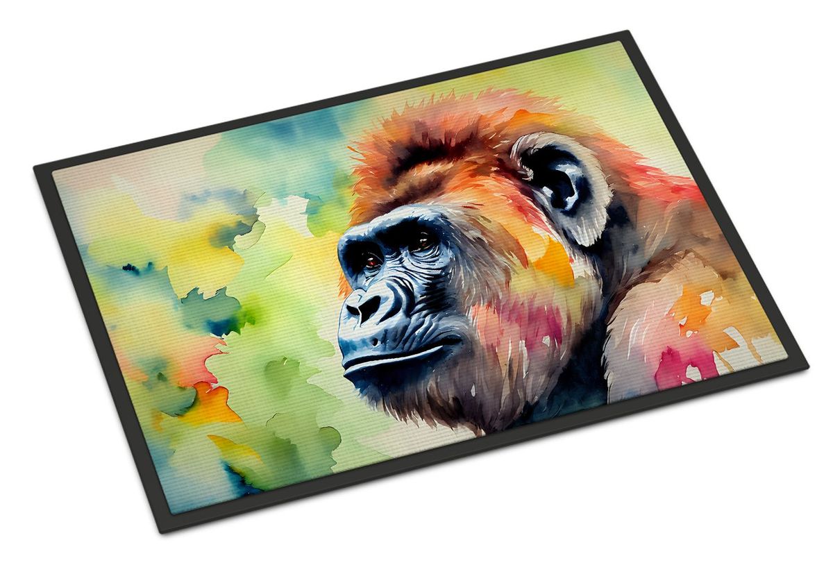 Gorilla Doormat Front Door Mat Indoor Outdoor Rugs For Entryway, Non Slip Washable Low Pile, 24H X 36W_maomaolike.com