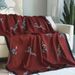 Luxury Retro Style Zebra Jacquard Blanket Living Room Sofa Blanket Leisure Blanket Cover Blanket Knitted Blanket Nap Air Conditioning Blanket_maomaolike.com