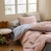 Wholesale INS Cartoon Cute Rabbit Towel Embroidered Pure Four-Piece Naked Sleep 100% Long-Staple Cotton 4-Piece Set_maomaolike.com
