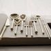 304 Stainless Steel Ins French Light Luxury Retro Titanium Gold Waist Spaghetti Fork Western Spoon Dessert Spoon Fruit Fork_maomaolike.com