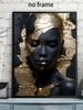 Decorative Artwork, Modern Style, Evocative Black Beauty, Home Decor Painting, Living Room Sofa Backdrop Artwork, Art Exhibition Piece_maomaolike.com