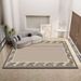 Living Room Rug Large Size Gorgeous Gold Frame Design Bedroom Rug Plush Thickened Machine Washable Thickened Underlay Interior Decorative Rug_maomaolike.com