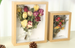 Qixi Valentine's Day Hollow Three-Dimensional Dried Flower Solid Wood Texture Empty Frame High-End Specimen Display_maomaolike.com