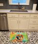 Chow Chow Hippie Dawg Memory Foam Kitchen Mat Machine Washable Anti-Fatigue Mat Cushion Comfort Bath Mat Or Kitchen Rug_maomaolike.com