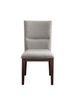 Amalie Brown Side Chair Set Of 2 - Modern Accent Chairs For Living Room Or Dining Room_maomaolike.com