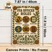 FFA Officer Roles Painting Poster, Warm-toned Vintage Folk Art Poster, Clear Role Icon & Title Display For Organizational Guidance, Ideal For_maomaolike.com