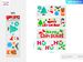 Christmas Gel Cling Stickers For Windows And Mirrors - 12 Sheets Of Winter Designs: Santa Claus, Snowman, Snowflakes, Reindeer And More!_maomaolike.com