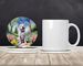 Pit Bull Terrier Spring Path Large Sandstone Coasters Pack Of 4 Absorbent Round Coasters Decor Gifts For Men Or Women, 4 In, Multicolor_maomaolike.com