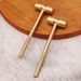 Brass Multi-Functional Mini Two-Head Round Small Copper One Sets The Tone Iron Hammer Crafts_maomaolike.com