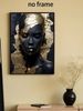 Decorative Artwork, Modern Style, Evocative Black Beauty, Home Decor Painting, Living Room Sofa Backdrop Artwork, Art Exhibition Piece_maomaolike.com