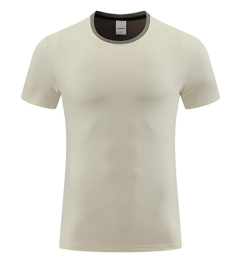 Men's Clothing Sports Short-Sleeved T-Shirts Casual Tops Fitness Training Clothes Quick-Drying Clothes Running_maomaolike.com