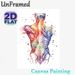 Human Back Muscle Anatomy Painting Poster, Vibrant Watercolor Splatter Style Poster, Informative Anatomical Art Ideal For Medical Clinic, Therapy_maomaolike.com