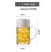 Munich October Oktoberfest Party Super large 1 liter glass beer cup large German beer cup Oktoberfest special cup hero cup 1000ml_maomaolike.com