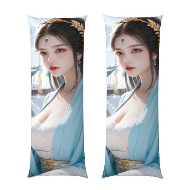 Equal Body Pillowcase, Removable Velvet Equal Body Pillowcase, (excluding Pillow Core)_maomaolike.com