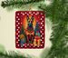 Belgian Malinois Holiday Christmas Porcelain Ornament Christmas Tree Hanging Decorations For Home Christmas Holiday, Rectangle, Gift, Multicolor_maomaolike.com