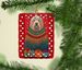 Komondor Holiday Christmas Porcelain Ornament Christmas Tree Hanging Decorations For Home Christmas Holiday, Rectangle, Gift, Multicolor_maomaolike.com