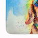 Dachshund Hippie Dawg Memory Foam Kitchen Mat Machine Washable Anti-Fatigue Mat Cushion Comfort Bath Mat Or Kitchen Rug_maomaolike.com