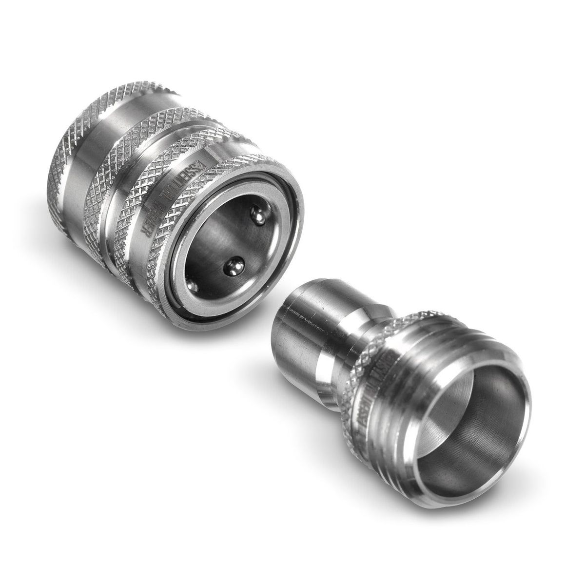 Garden Hose Quick Connect Set | Premium Solid Stainless Steel 3/4" Hose Fittings_maomaolike.com
