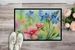 Alaska Forget-me-nots In Watercolor Doormat Front Door Mat Indoor Outdoor Rugs For Entryway, Non Slip Washable Low Pile, 24H X 36W_maomaolike.com