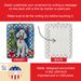 White Standard Poodle Christmas Reindeer Porcelain Ornament Christmas Tree Hanging Decorations For Home Christmas Holiday, Rectangle, Gift, Multicolor_maomaolike.com
