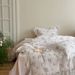 Wholesale INS Korean Style Pastoral Soft Bare Sleep Cloud Mist Gauze 4-Piece Lace Edge Pure Cotton Floral Four-Piece Set_maomaolike.com
