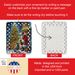 Australian Cattle Dog And Santa Claus Porcelain Ornament Christmas Tree Hanging Decorations For Home Christmas Holiday, Rectangle, Gift, Multicolor_maomaolike.com
