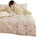 Wholesale Light Luxury French Style Embroidered Pure Girl's Heart Naked Sleep 100% Long-Staple Cotton Four-Piece Set_maomaolike.com