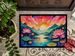 Lotus In Color Doormat Front Door Mat Indoor Outdoor Rugs For Entryway, Non Slip Washable Low Pile, 24H X 36W_maomaolike.com