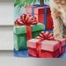 Cockapoo Christmas Reindeer House Flag Large Porch Sleeve Pole Decorative Outside Yard Banner Artwork Wall Hanging, Polyester, House Size, Multicolor_maomaolike.com