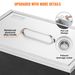 VEVOR Drop In Ice Chest, 20"L X 14"W X 12"H Stainless Steel Ice Cooler, Commercial Ice Bin With Cover, 40 Qt Outdoor Kitchen Ice Bar, Drain-pipe And Drain Plug Included, For Cold Wine Beer_maomaolike.com