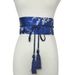 HOT Japanese Rero Tassel Kimono Women Wide Corse Cummerbunds Fashion Floral Prined Yukaa Sash Tie Ehnic Syle Dress_maomaolike.com
