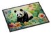 Panda Doormat Front Door Mat Indoor Outdoor Rugs For Entryway, Non Slip Washable Low Pile, 24H X 36W_maomaolike.com