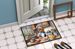Yorkie Yorkshire Terrier The Chef Doormat Front Door Mat Indoor Outdoor Rugs For Entryway, Non Slip Washable Low Pile, 24H X 36W_maomaolike.com