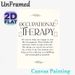 Occupational Therapy Painting Poster, Minimalist Typographic Poster, Elegant Text With Delicate Line Art Decor, Conveys Occupational Therapy Mission_maomaolike.com