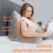 Shredded Memory Foam Pillow Reading Pillow Armrest Cushion Pregnant Woman Waist Lazy Sofa Super Soft Backrest Liner Removable_maomaolike.com