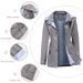 Women's Clothing new autumn and winter detachable hood windbreaker women women's clothing large size women's jacket raincoat_maomaolike.com