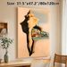 Seashell & Coastal Town Painting Poster, Surreal Style Pastel-toned Seashell With Vibrant Coastal Village Scene Poster, Unique Artistic Decor Ideal_maomaolike.com