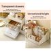 RYYD Brush Organizer Case - Clear Drawers|Desk Storage_maomaolike.com