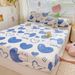 Winter Milk Velvet Single Piece Coral Fleece Mattress Sheet Full Wrap Dormitory Bed Cover_maomaolike.com