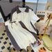 Men's Clothing Waffle sports suit summer men's clothing color matching lapel short sleeved T shirt set with handsome casual shorts_maomaolike.com