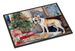 French Bulldog Christmas Cookies Doormat Front Door Mat Indoor Outdoor Rugs For Entryway, Non Slip Washable Low Pile, 24H X 36W_maomaolike.com