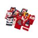 Christmas socks bright red socks cartoon striped women's socks three-dimensional ear socks_maomaolike.com